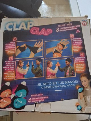 Juego Clap Clap Luces y Ritmo