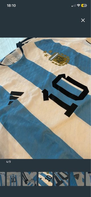 Camiseta Argentina Campeona Mundial 2022