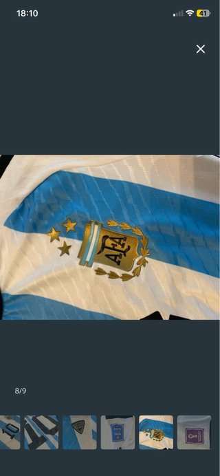 Camiseta Argentina Campeona Mundial 2022