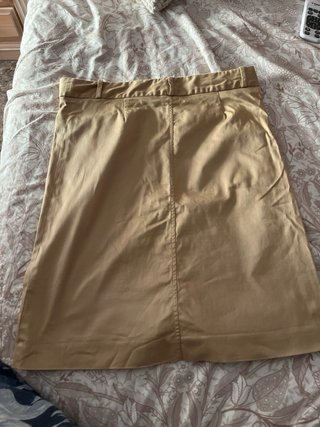 Falda tubo Zara camel Talla M