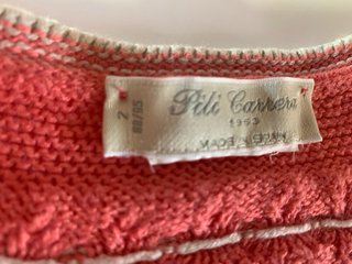 Bolero Pili Carrera niña coral