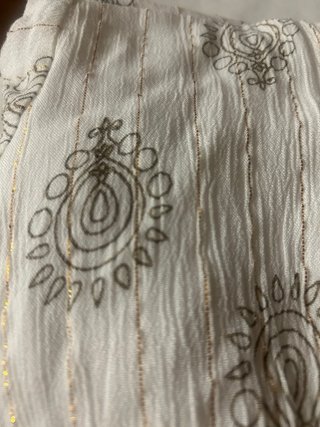 Vestido blanco corto manga mariposa