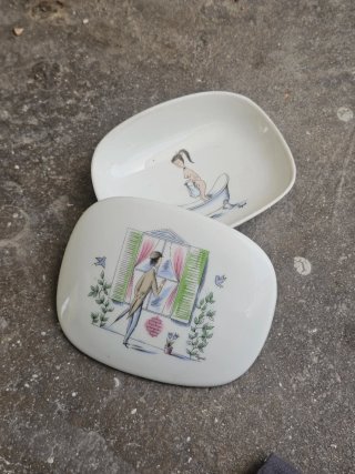 Porcelana vintage años 40