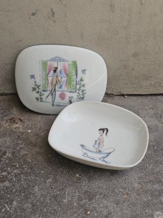 Porcelana vintage años 40