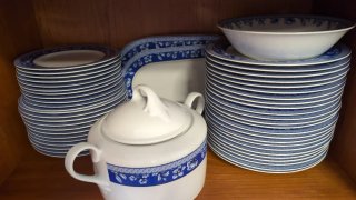 Vajilla Lubiana Poland 83 piezas Porcelana