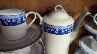Vajilla Lubiana Poland 83 piezas Porcelana