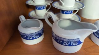 Vajilla Lubiana Poland 83 piezas Porcelana