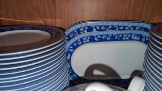 Vajilla Lubiana Poland 83 piezas Porcelana