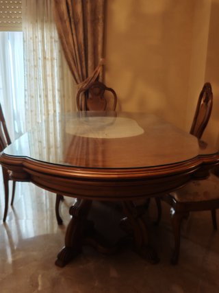 Salón completo estilo clásico