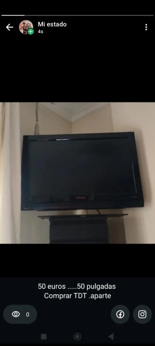 Televisión Philips 50 pulgadas