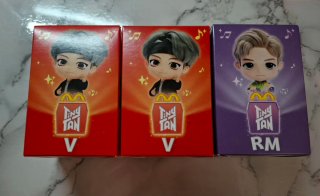 Muñecos Tiny Tan McDonald's V y RM