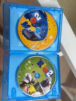 Películas Rio 3D y Rio 2 Blu-ray
