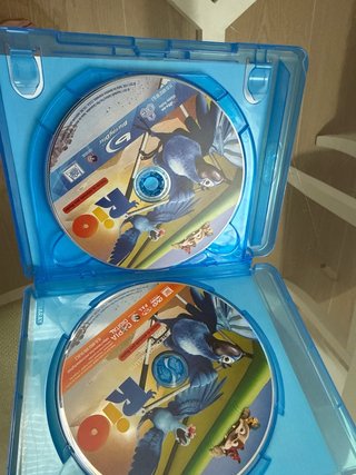 Películas Rio 3D y Rio 2 Blu-ray