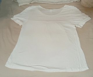 Camiseta H&M Blanca Talla S