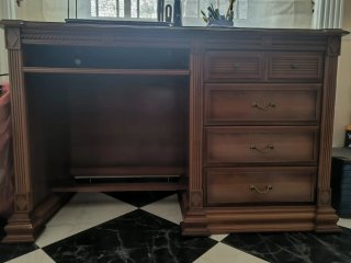 Dormitorio completo madera