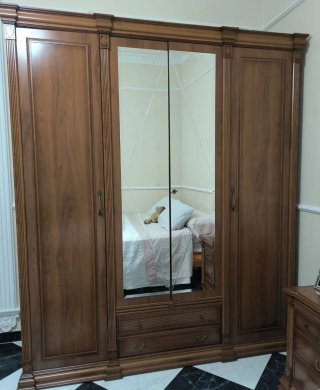 Dormitorio completo madera