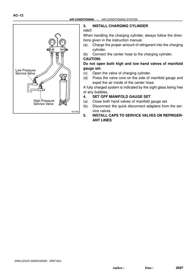 Manual Taller Lexus GS300/GS400 2000