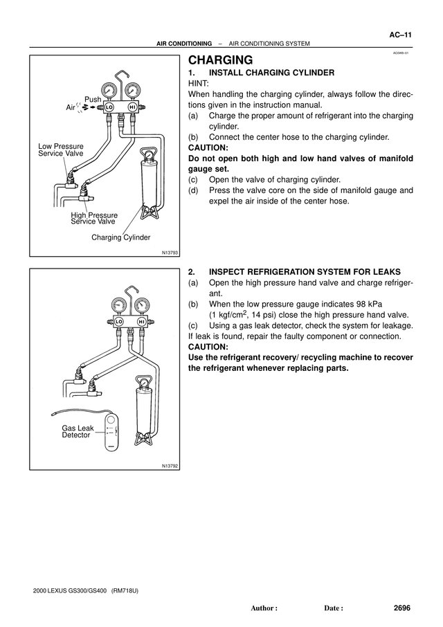 Manual Taller Lexus GS300/GS400 2000