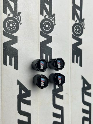 Tapones BMW M negros para válvula rueda