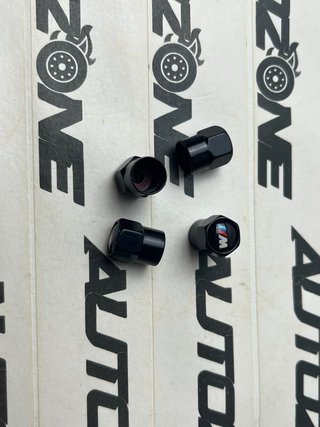Tapones BMW M negros para válvula rueda
