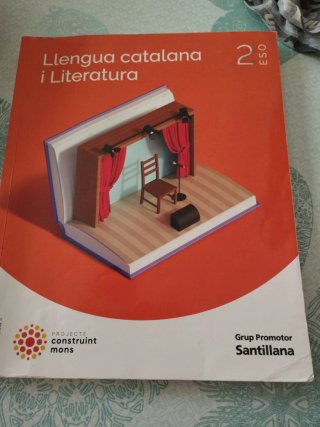 Libro de 2 ESO LENGUA CATALANA Y LITERATURA