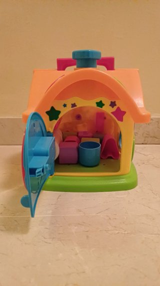 Casita interactiva con formas