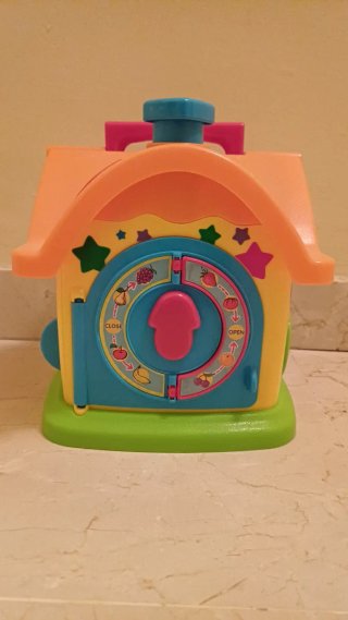 Casita interactiva con formas