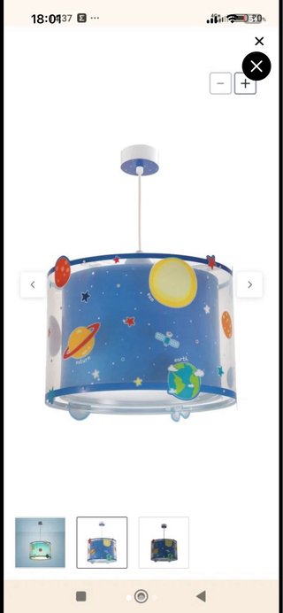Lámpara Infantil Dalber Espacio