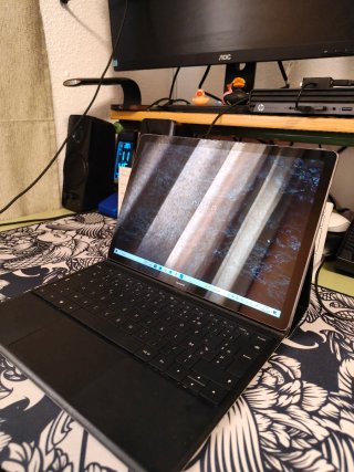 Huawei HZ-W19 Tablet/Portátil Plata