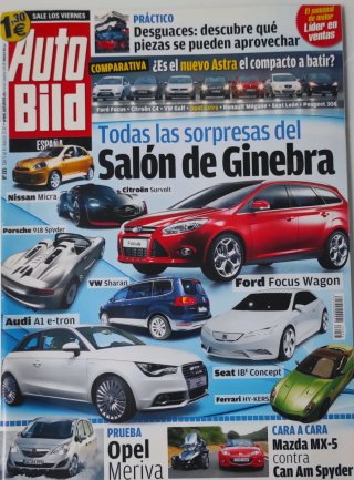 Revista Auto Bild número 225