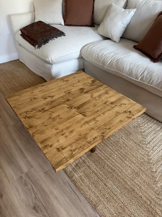 Mesa de centro Tena DECOWOOD madera oscura