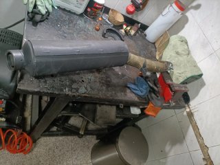 Tubo de escape original gs 500