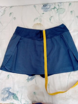 Falda pantalón Decathlon azul