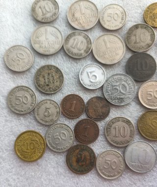 Lotto 35 monete tedesche antiche