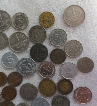 Lotto 35 monete tedesche antiche