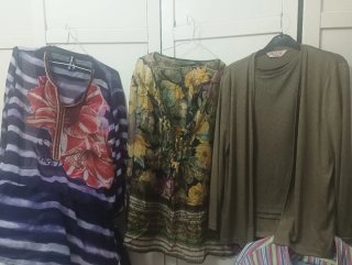Conjunto Rebeca y Top CRILUNE Talla Única Verde Ol