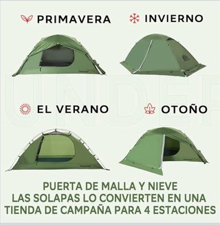 Tienda campaña ultra ligera Underwood