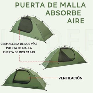Tienda campaña ultra ligera Underwood