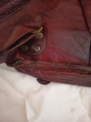 Mochila de piel de cabra