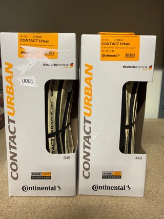 x2 Continental Contact Urban 16” Cubiertas Plegabl