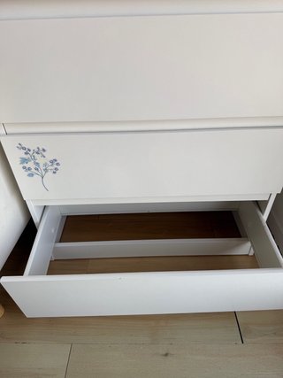 Cómoda Malm 6 cajones Ikea