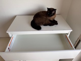 Cómoda Malm 6 cajones Ikea