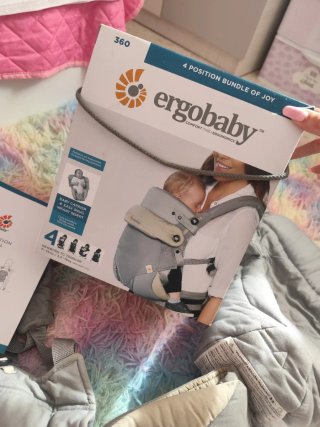 Mochila Ergobaby 360 + Adaptador Recién Nacido