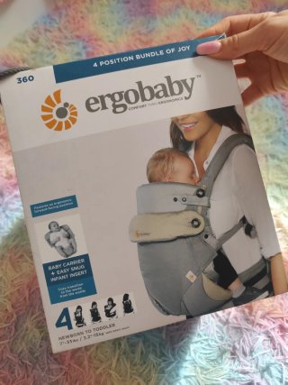 Mochila Ergobaby 360 + Adaptador Recién Nacido