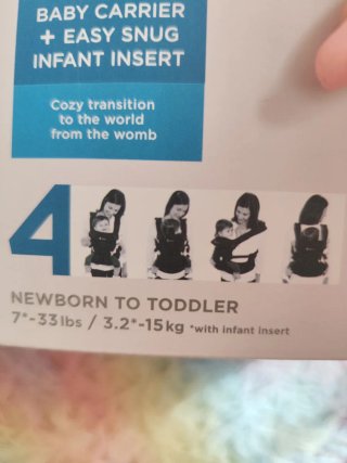 Mochila Ergobaby 360 + Adaptador Recién Nacido