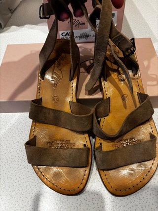 Mim Mar sandali minorchine camoscio donna 35
