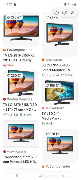 Monitor LG Negro