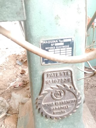 Lote Afiladoras triscadora sierra cinta madera .