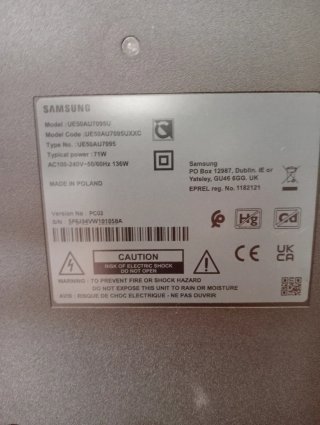 Samsung Smart TV 55 para reparar