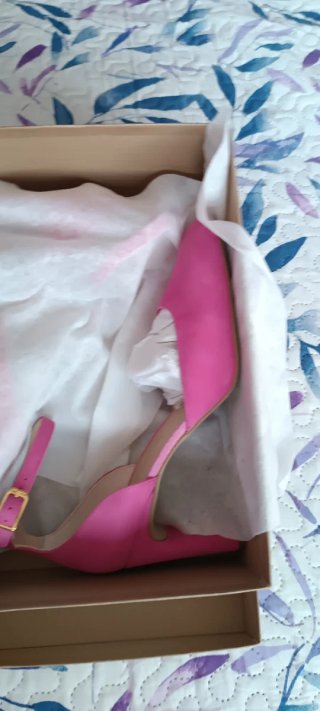 Zapatos tacón Unisa rosas